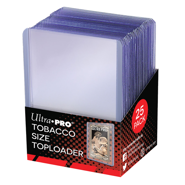 Tobacco Size Toploaders (25ct) | Ultra PRO International