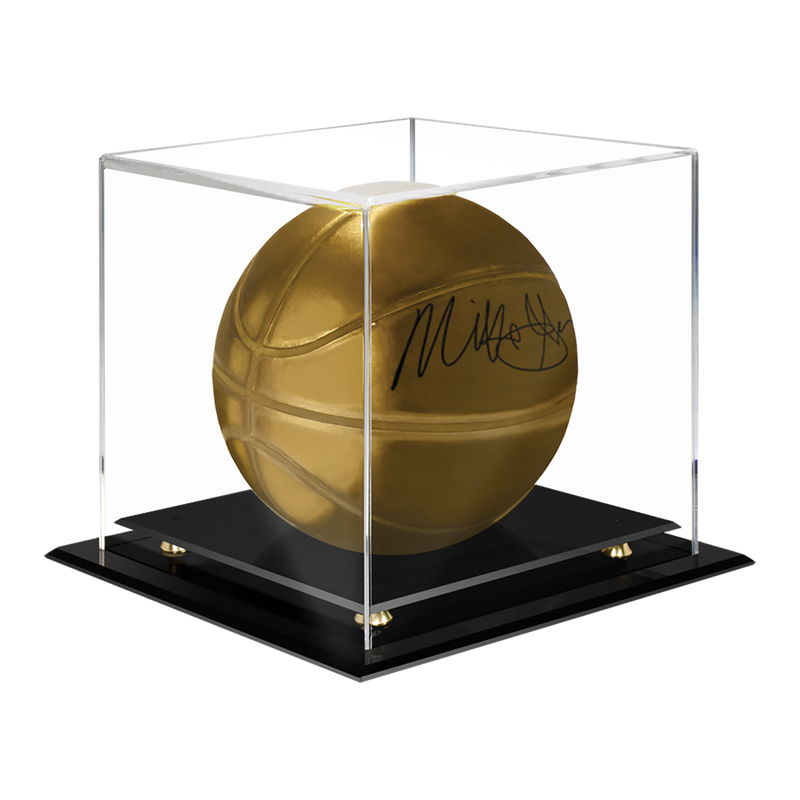 Mini Basketball & Mini Helmet Riser Display Case | Ultra PRO International