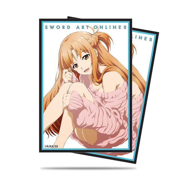 Asuna Small Deck Protector Sleeves (60ct) for Sword Art Online II | Ultra PRO International