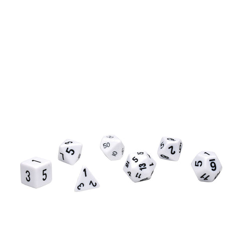 White RPG Dice Set (7ct) | Ultra PRO International