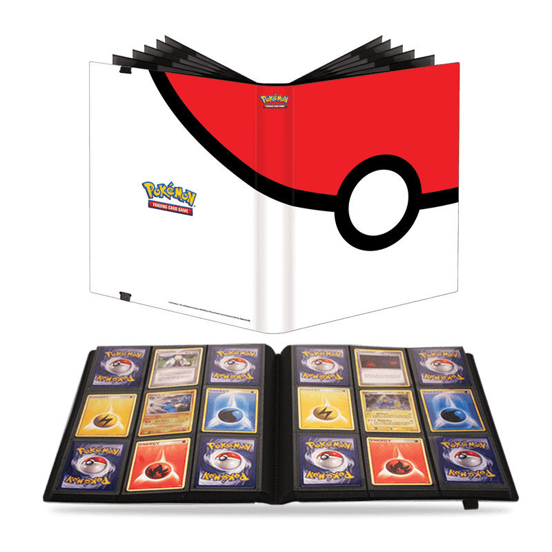 Poké Ball 9-Pocket Full-View PRO-Binder for Pokémon | Ultra PRO International