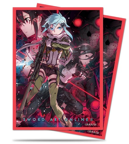 Phantom Bullet Standard Deck Protector Sleeves (65ct) for Sword Art Online II | Ultra PRO International