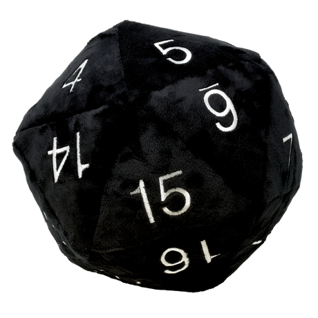 Jumbo D20 Novelty Dice Plush