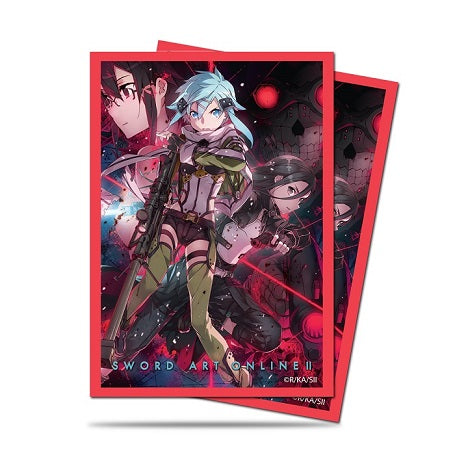 Phantom Bullet Small Deck Protector Sleeves (60ct) for Sword Art Online II | Ultra PRO International