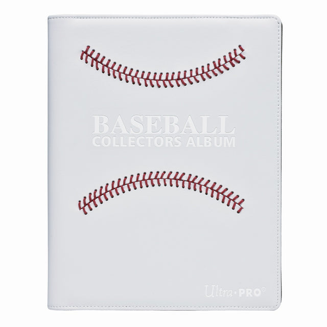 White Baseball Premium Stitched PRO-Binder | Ultra PRO International