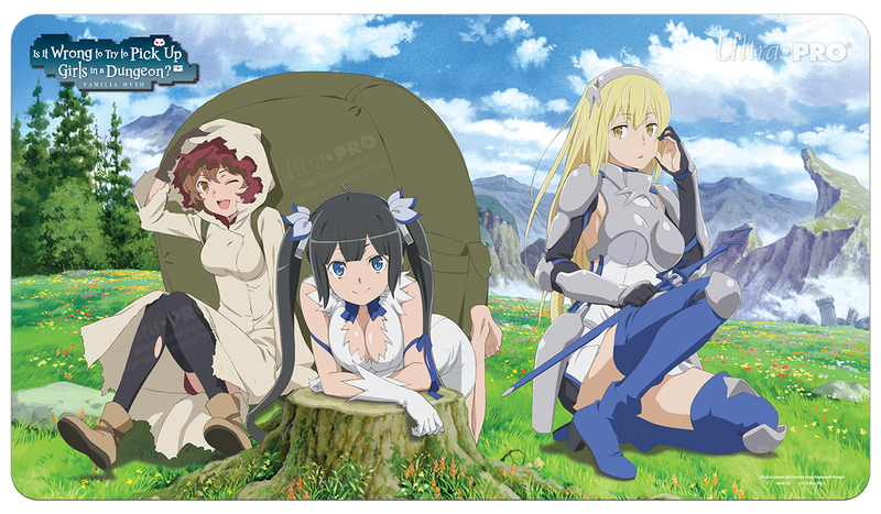 Heroines Standard Gaming Playmat for Is It Wrong to Try to Pick Up Girls in a Dungeon? | Ultra PRO International