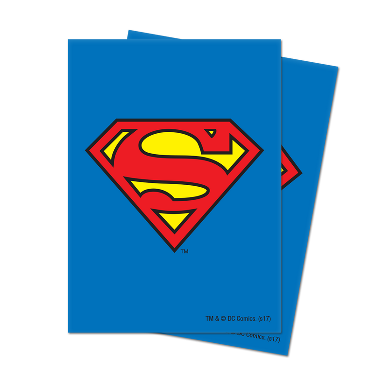 Superman Standard Deck Protector Sleeves (65ct) for Justice League | Ultra PRO International