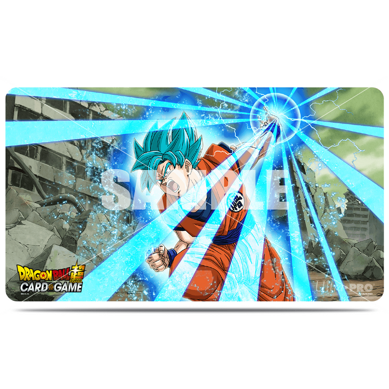 Super Saiyan Blue Son Goku Standard Gaming Playmat Mousepad for Dragon Ball Super | Ultra PRO International
