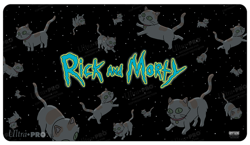 A Rickle in Time Standard Gaming Playmat for Rick and Morty | Ultra PRO International