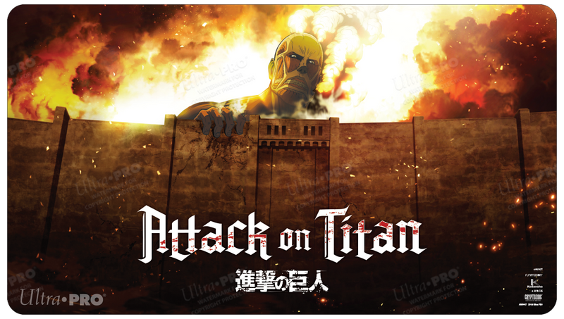The Beginning Standard Gaming Playmat Mousepad for Attack on Titan