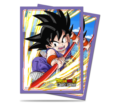 Explosive Spirit Son Goku Standard Deck Protector Sleeves (65ct) for Dragon Ball Super | Ultra PRO International