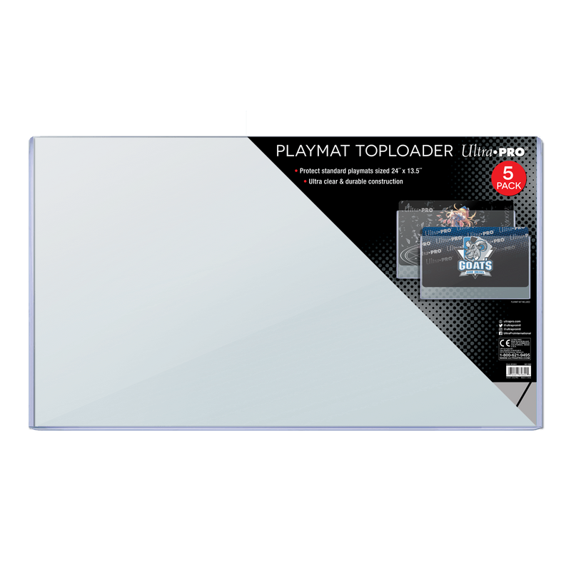 24" x 13.5" Playmat Toploaders (5ct) | Ultra PRO International