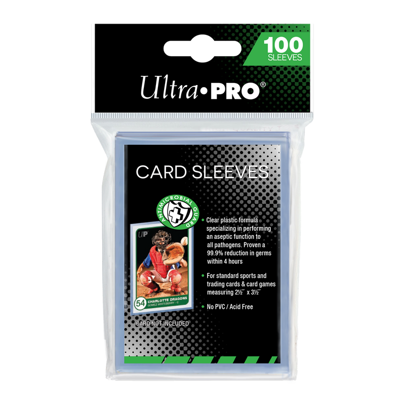 Anti-Microbial Guard Card Sleeves (100ct) for Standard Size Cards | Ultra PRO International