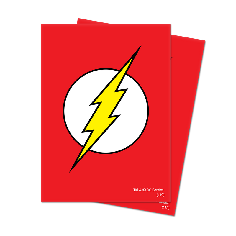 The Flash Standard Deck Protector Sleeves (65ct) for Justice League | Ultra PRO International
