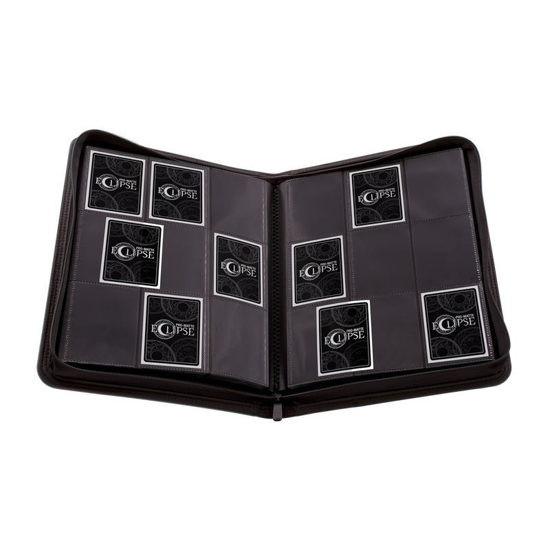 Suede Collection Premium 9-Pocket Zippered PRO-Binder | Ultra PRO International
