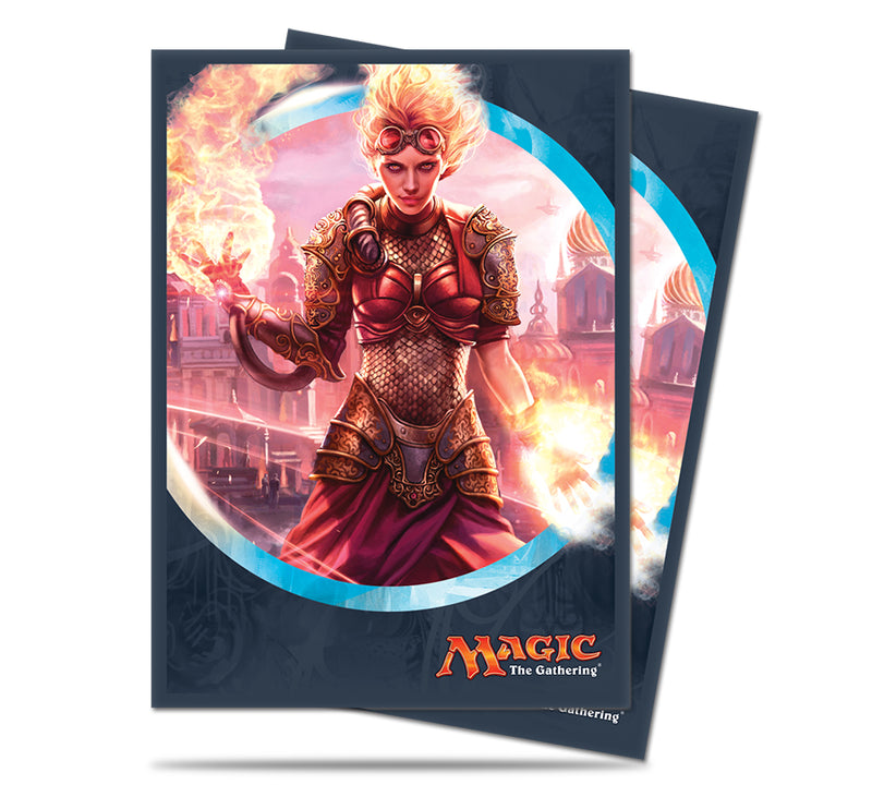 Kaladesh Chandra, Torch of Defiance Standard Deck Protector Sleeves (80ct) for Magic: The Gathering | Ultra PRO International