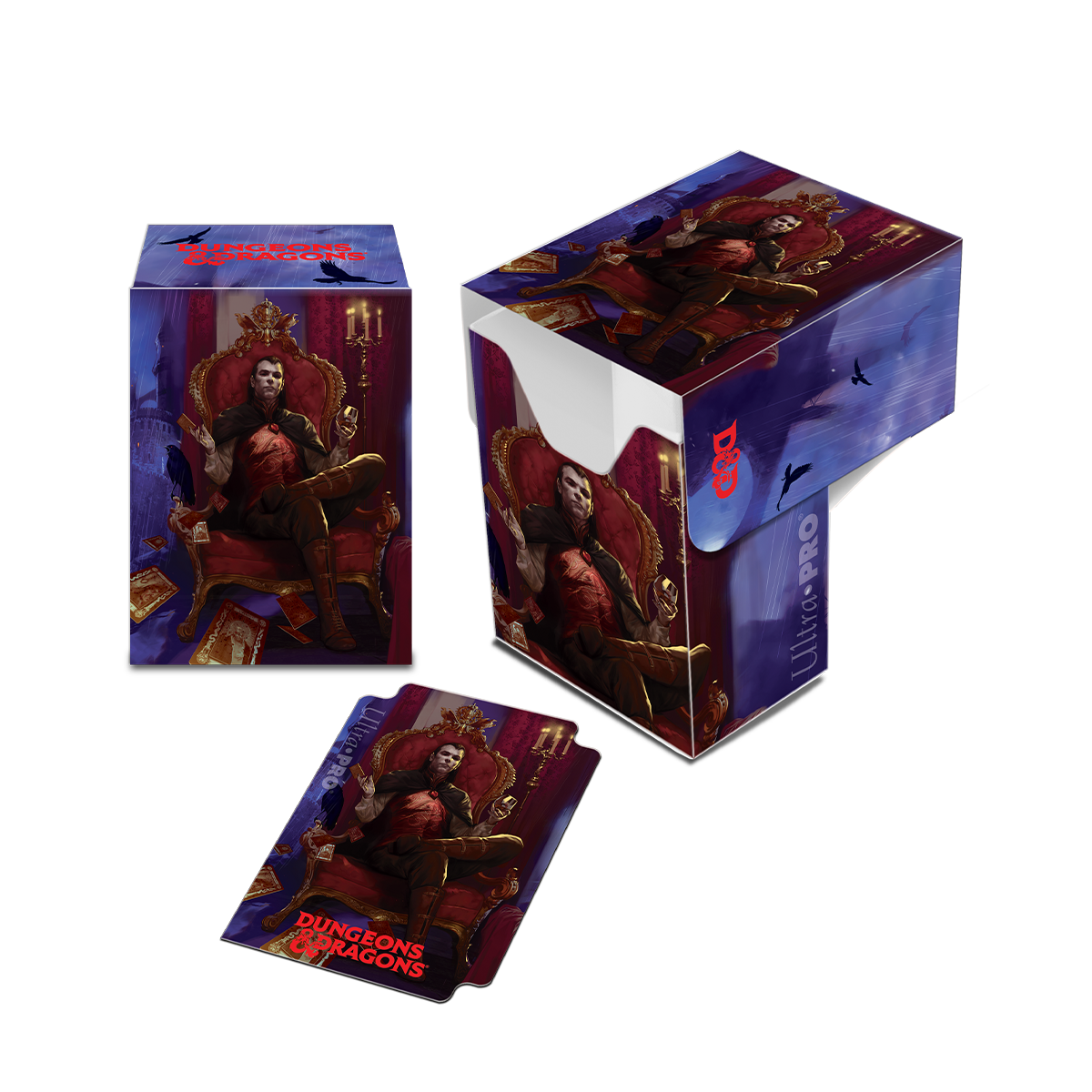 Dungeons & Dragons Count Strahd von Zarovich Full-View Deck Box | Ultra ...