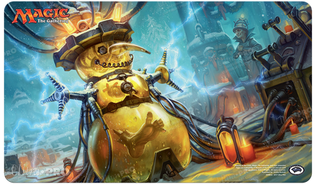 Happy Holidays Some Disassembly Required Gaming Playmat for Magic: The Gathering | Ultra PRO International