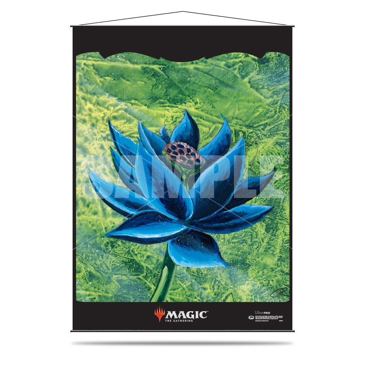 Black Lotus Wall Scroll for Magic: The Gathering | Ultra PRO International