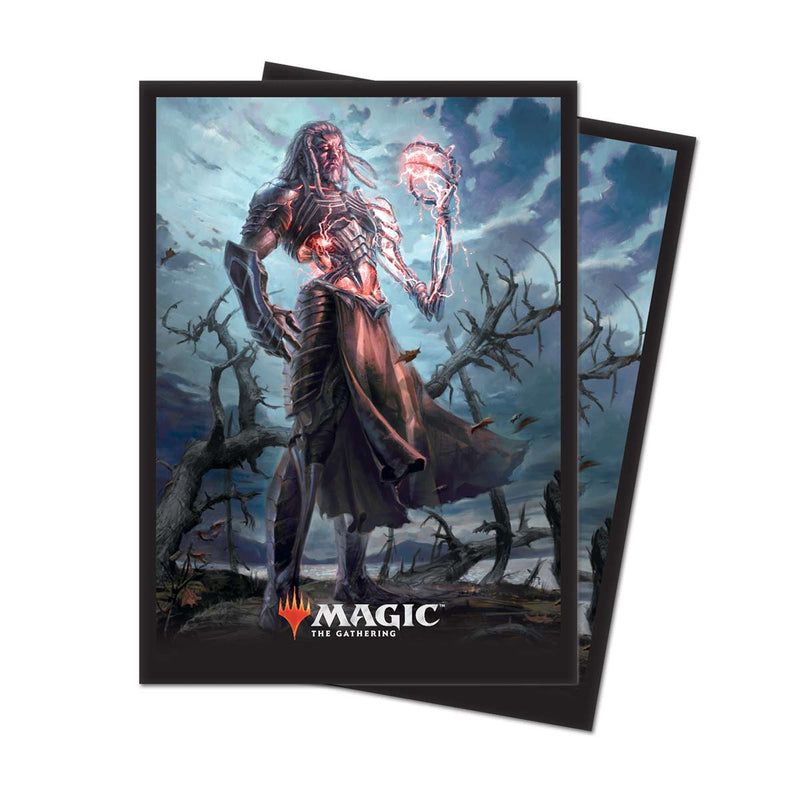 M19 Tezzeret, Artifice Master Standard Deck Protector Sleeves (80ct) for Magic: The Gathering | Ultra PRO International