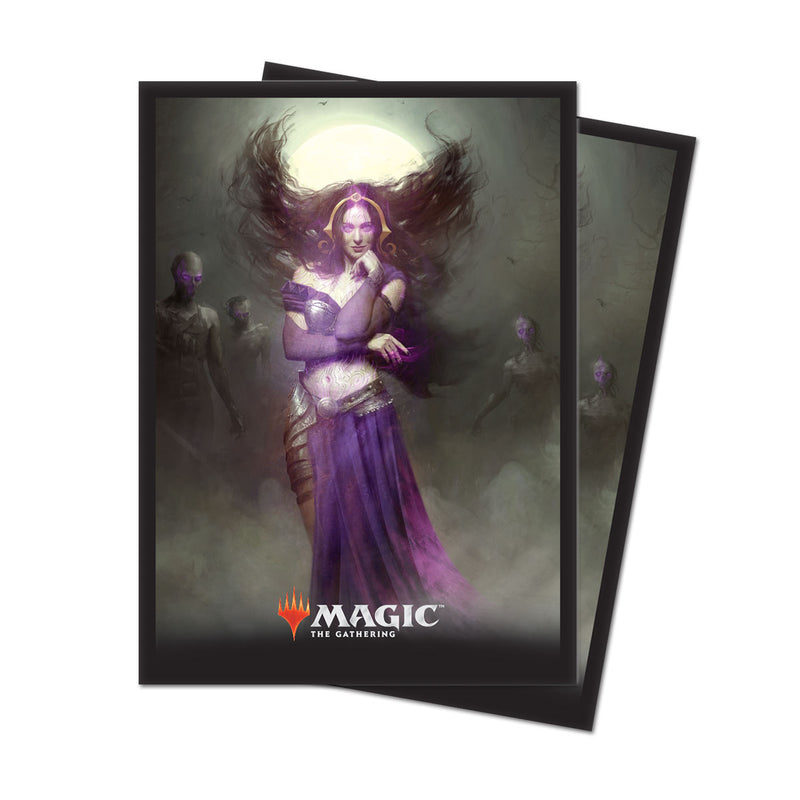 M19 Liliana, Untouched by Death Standard Deck Protector Sleeves (80ct) for Magic: The Gathering | Ultra PRO International