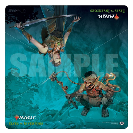 Elves vs. Inventors 24" x 24" Gaming Playmat for Magic: The Gathering | Ultra PRO International
