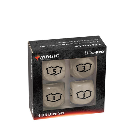 Deluxe Mana D6 Loyalty Dice Set (4ct) for Magic: The Gathering | Ultra PRO International