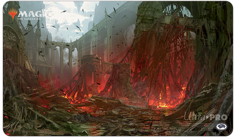 Ravnica Allegiance (RNA) Gruul Small Gaming Playmat for Magic: The Gathering | Ultra PRO International