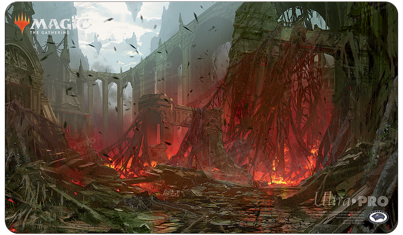 Ravnica Allegiance (RNA) Gruul Small Gaming Playmat for Magic: The Gathering | Ultra PRO International