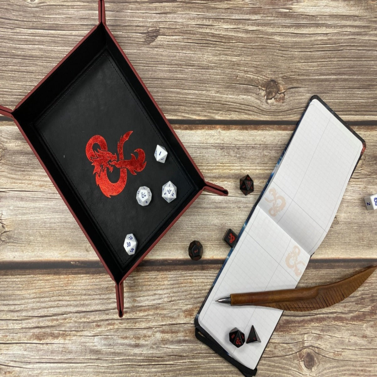 Foldable Dice Rolling Tray for Dungeons & Dragons | Ultra PRO International