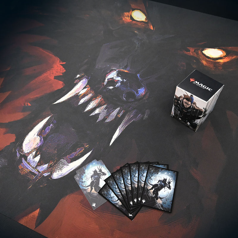 Innistrad: Midnight Hunt Draft Booster Key Art 8ft Table Playmat for Magic: The Gathering | Ultra PRO International