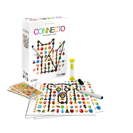 Connecto for 2-4 Players Ages 8+ | Ultra PRO Entertainment