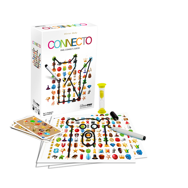 Connecto for 2-4 Players Ages 8+ | Ultra PRO Entertainment