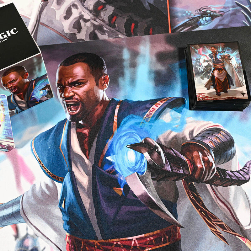 March of the Machine Teferi Akosa of Zhalfir Standard Deck Protector Sleeves (100ct) for Magic: The Gathering