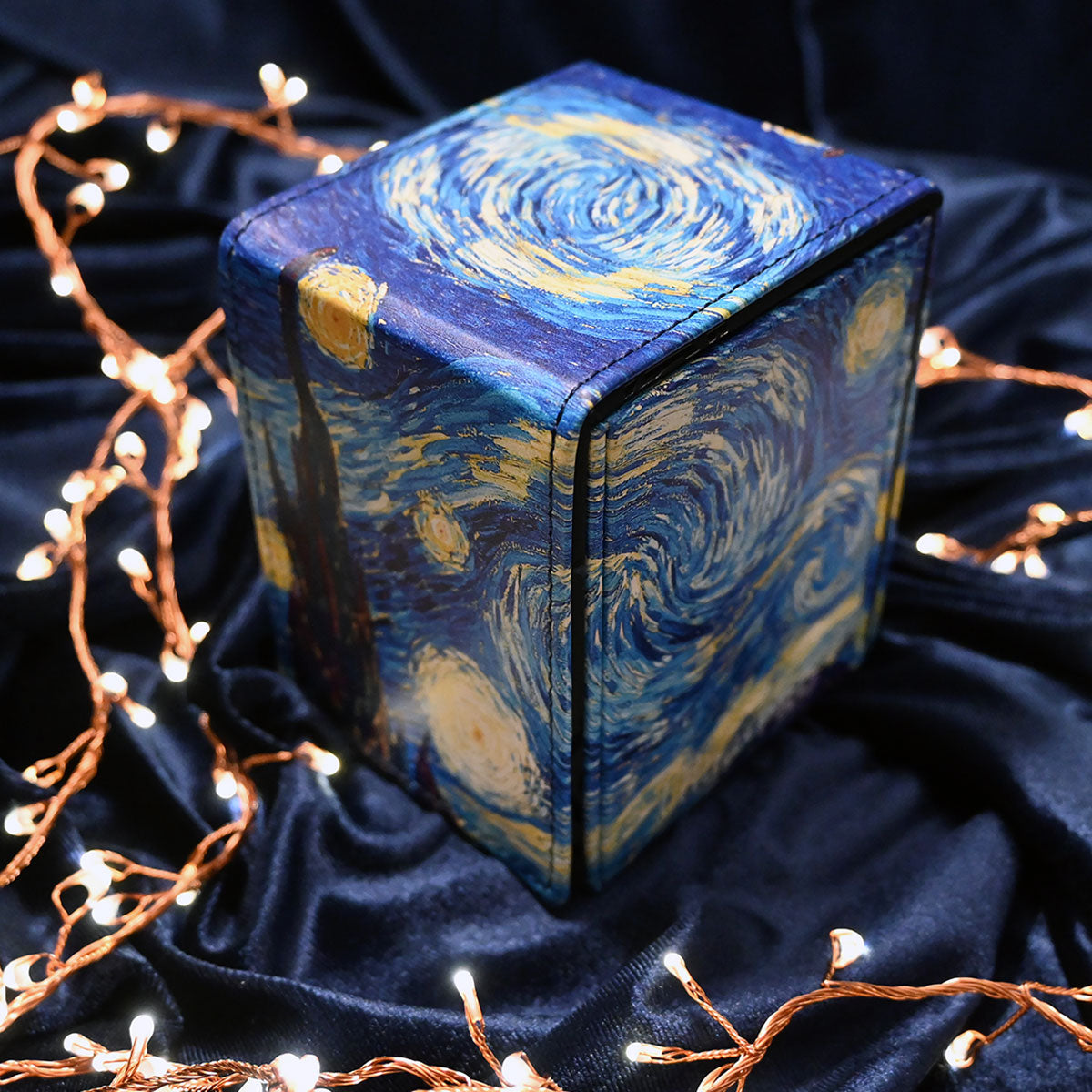 Van Gogh Starry Night 100 Dragon Shield Card Sleeves & Ultra Pro Alcove newest Deck Box