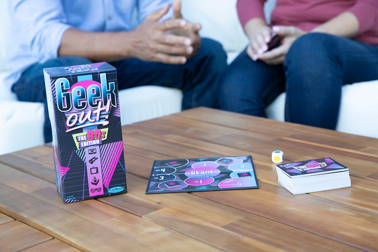 Geek Out! Trivia Party Game: The 80s Edition | Ultra PRO International