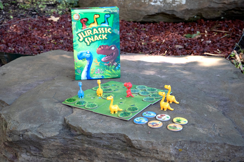 Jurassic Snack: A family strategy game for ages 7 and up | Ultra PRO Entertainment