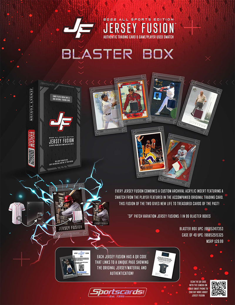2022 Jersey Fusion All-Sports Edition Blaster Box