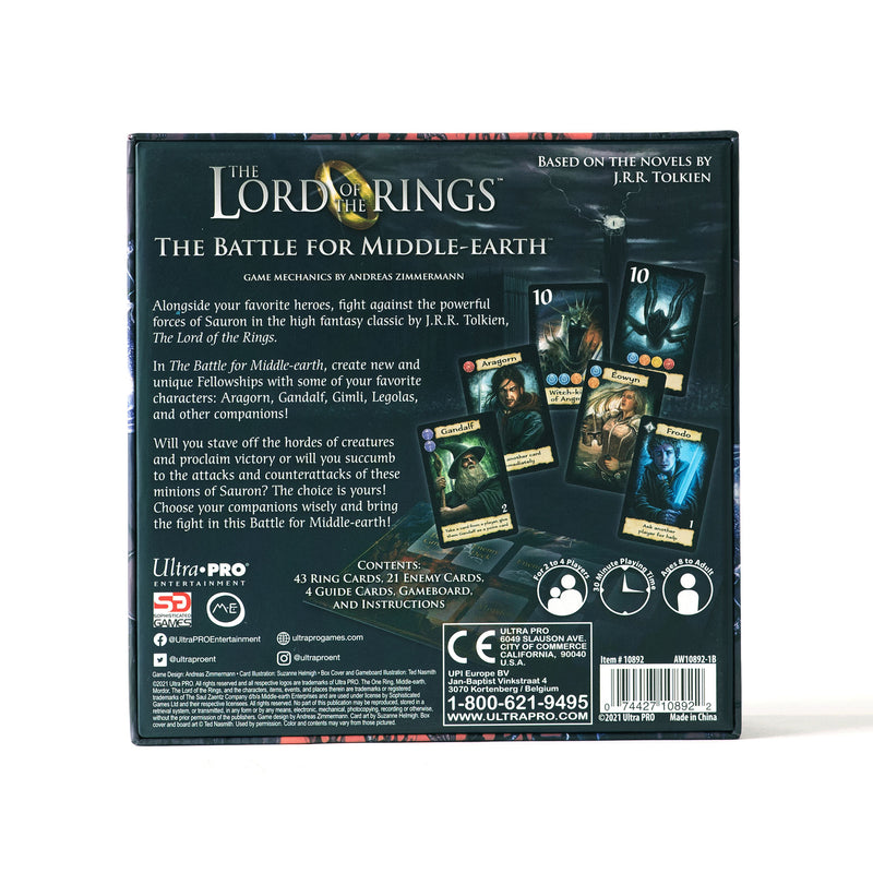 The Lord of the Rings: Battle for Middle-earth Card Game | Ultra PRO Entertainment