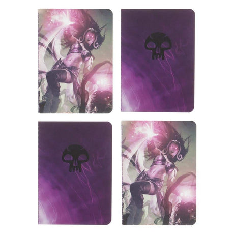 Liliana Planeswalker Pocket Notebook (4-pack) for Magic: The Gathering | Ultra PRO International