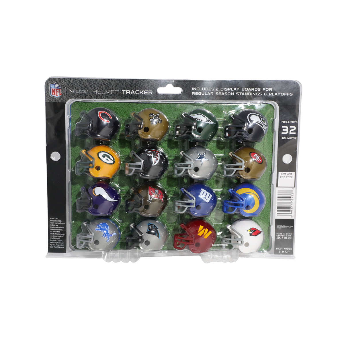 Green Bay Packers NFL Riddell Helmet Tracker Set at the Packers Pro Shop