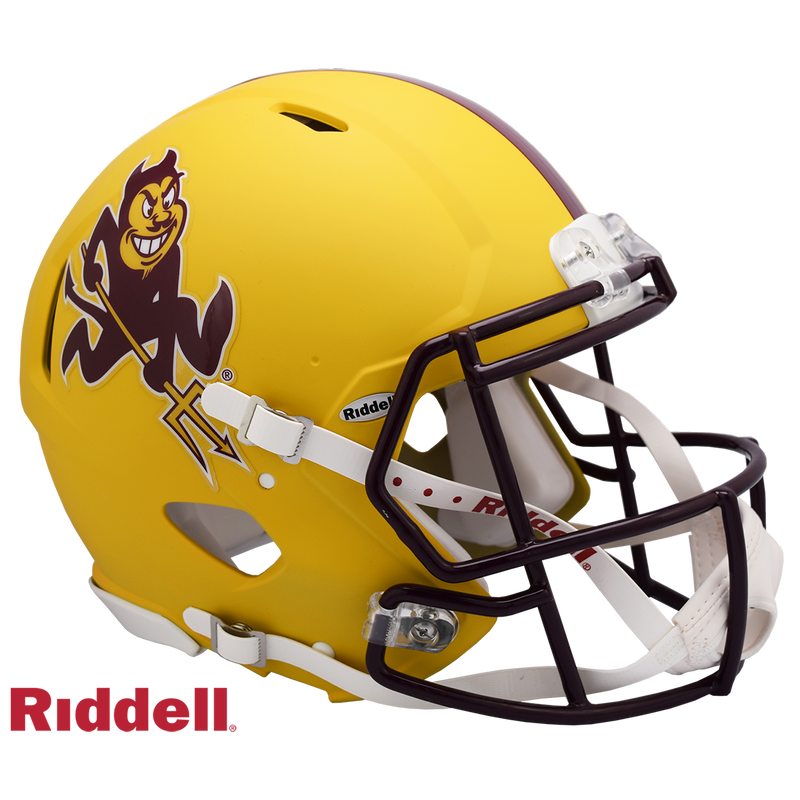Riddell NCAA Arizona State Sun Devils Sparky Speed Full Size Authentic Helmet | Ultra PRO International