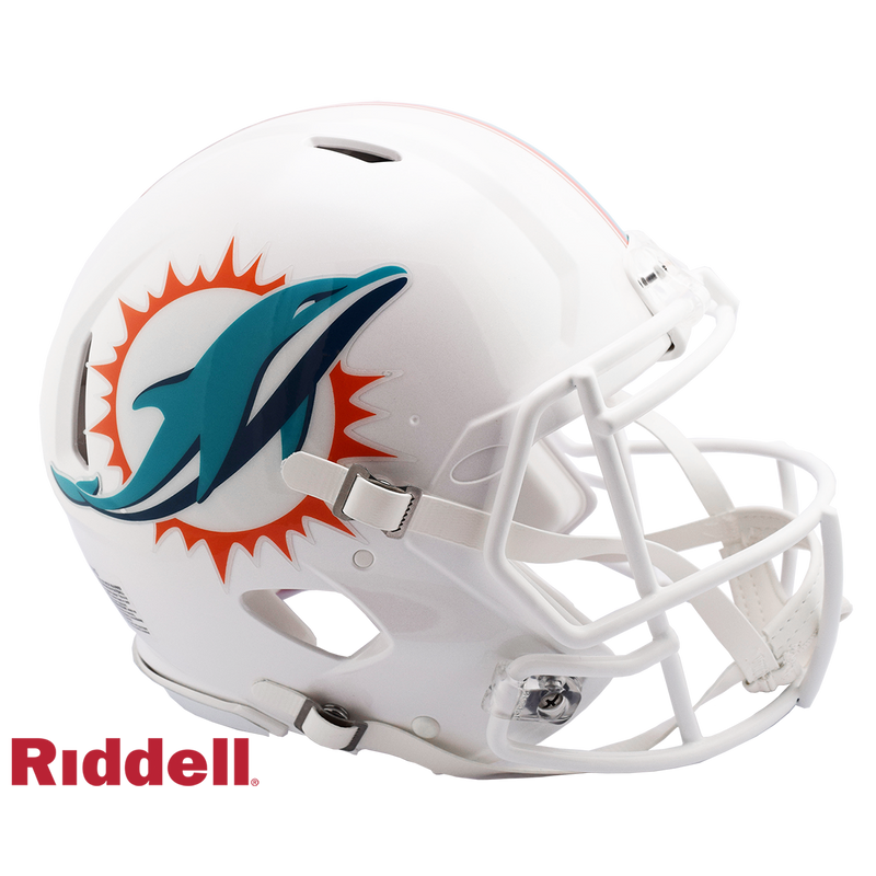Riddell NFL Miami Dolphins Speed Full Size Authentic Helmet | Ultra PRO International