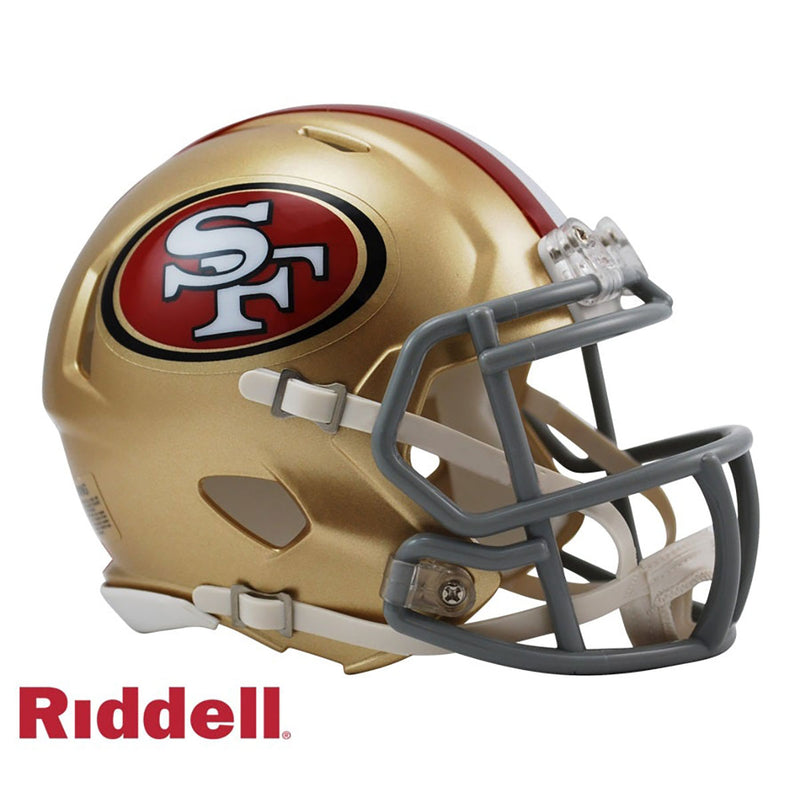 Riddell NFL San Francisco 49ers Speed Mini Replica Helmet | Ultra PRO International