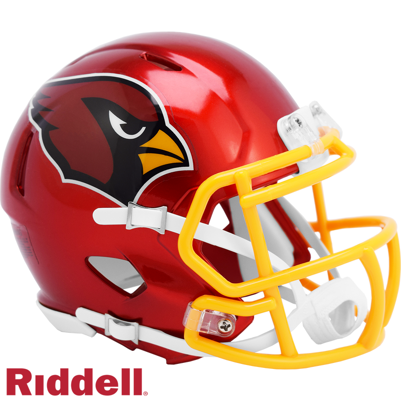 Riddell NFL Arizona Cardinals Flash Alternate Speed Mini Replica Helmet | Ultra PRO International