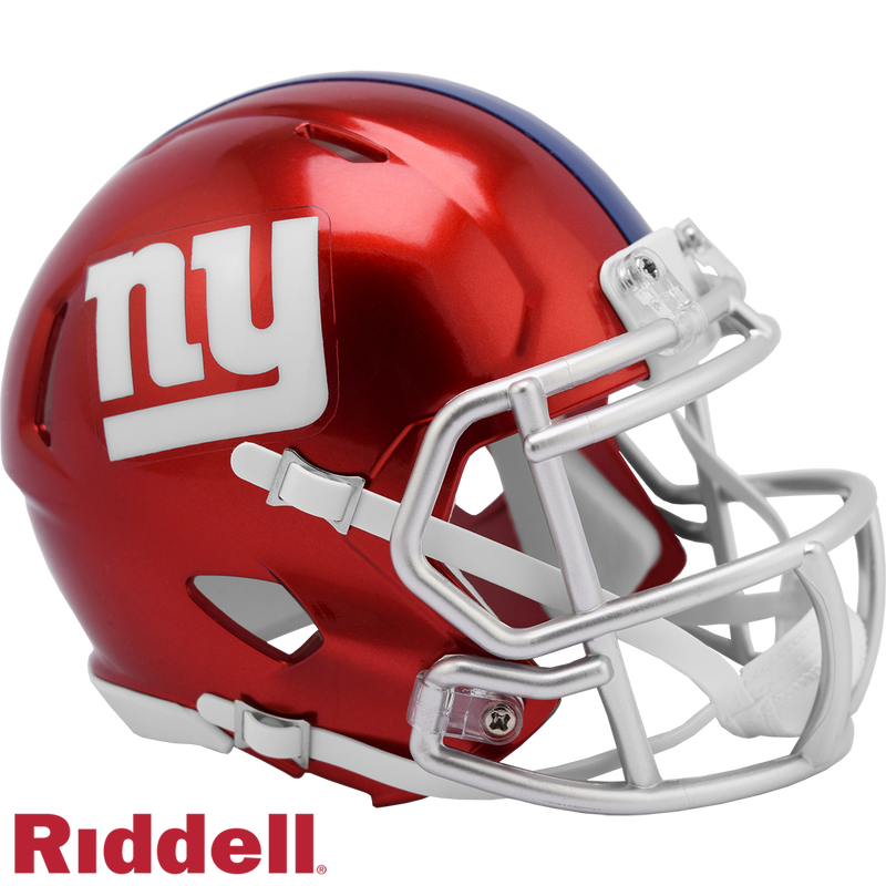 Riddell NFL New York Giants Flash Alternate Speed Mini Replica Helmet | Ultra PRO International