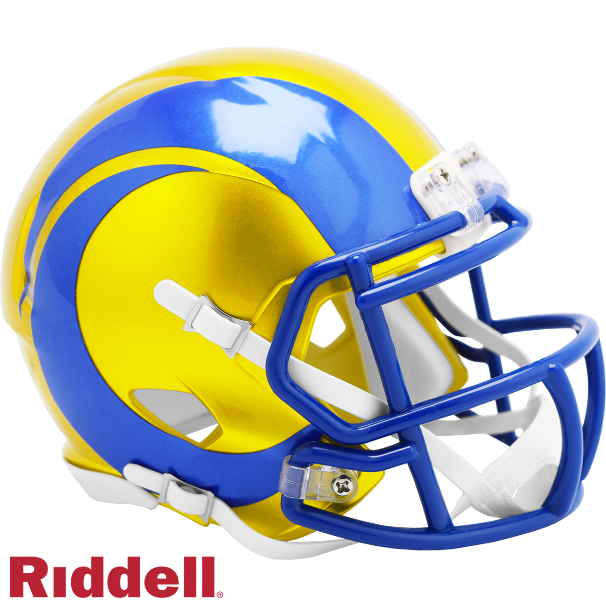 Riddell NFL Los Angeles Rams Flash Alternate Speed Mini Replica Helmet ...