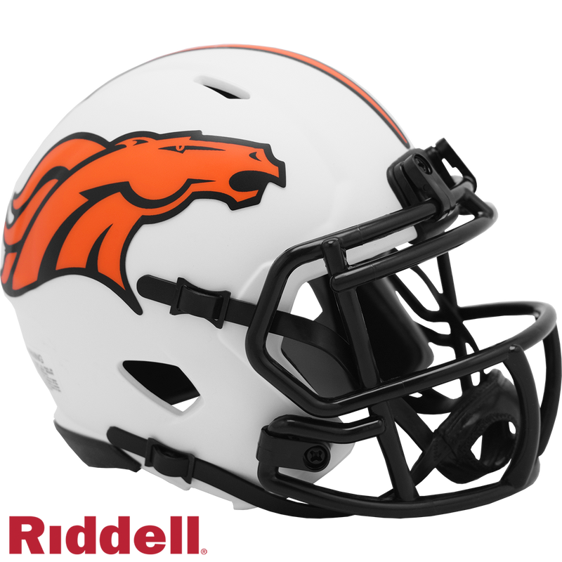 Riddell NFL Denver Broncos Alternate Lunar Eclipse Speed Mini Replica Helmet | Ultra PRO International