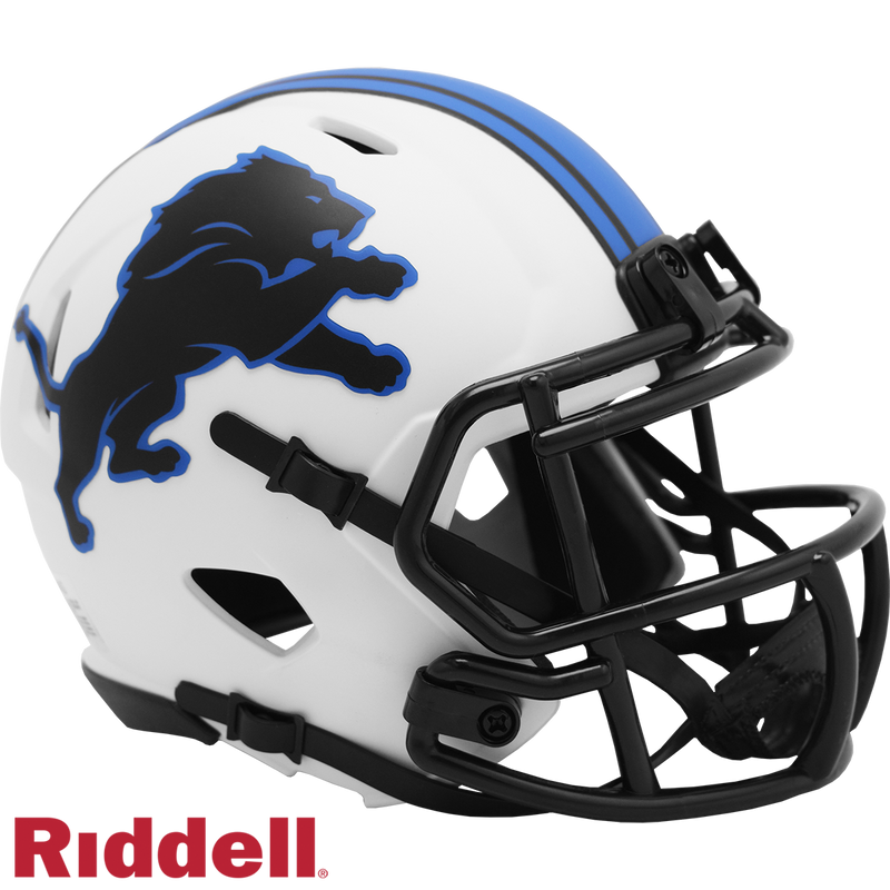 Riddell NFL Detroit Lions Alternate Lunar Eclipse Speed Mini Replica Helmet | Ultra PRO International