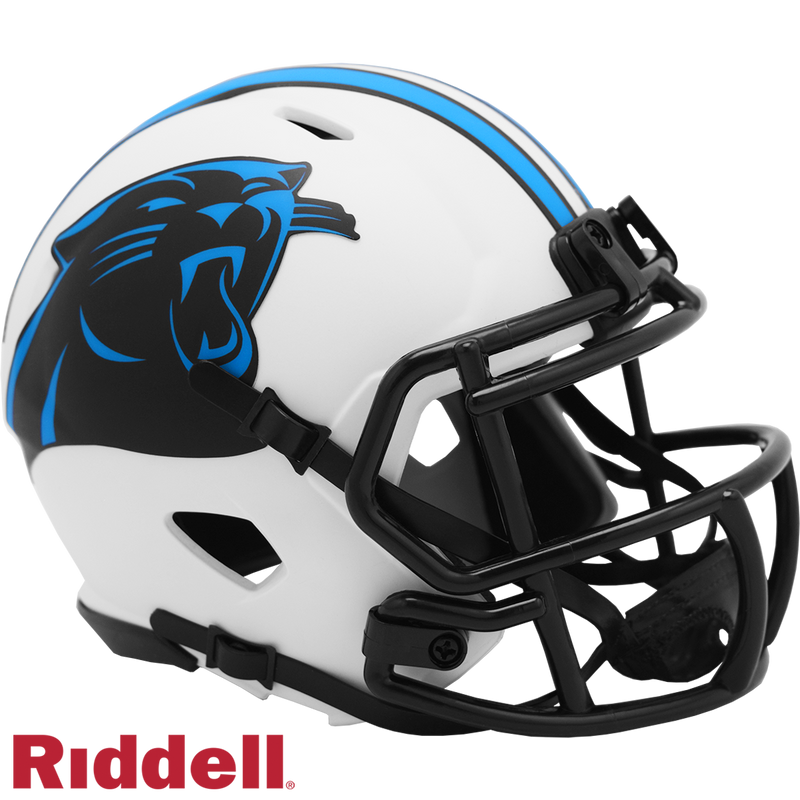 Riddell NFL Carolina Panthers Alternate Lunar Eclipse Speed Mini Replica Helmet | Ultra PRO International